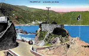 Philippeville - La Corniche vers Stora